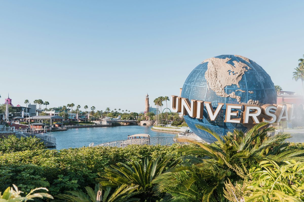 Globo Universal Studios em Orlando